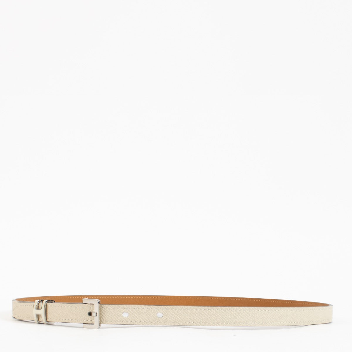 Shop 100% authentic secondhand Hermès Pop H Craie Epsom Belt - Size 90 on Labellov.com