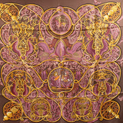 shop 100% authentic second hand Hermès La Charmante Aux Animaux 90 Silk Scarf on Labellov.com