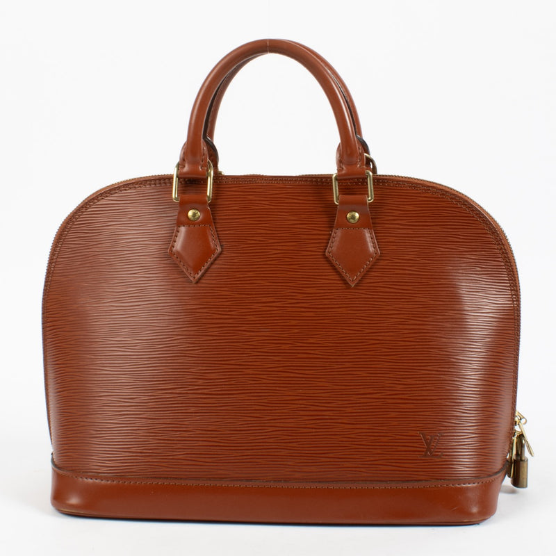 Shop 100% authentic secondhand Louis Vuitton Kenyan Fawn Alma PM Top Handle Bag on Labellov.com