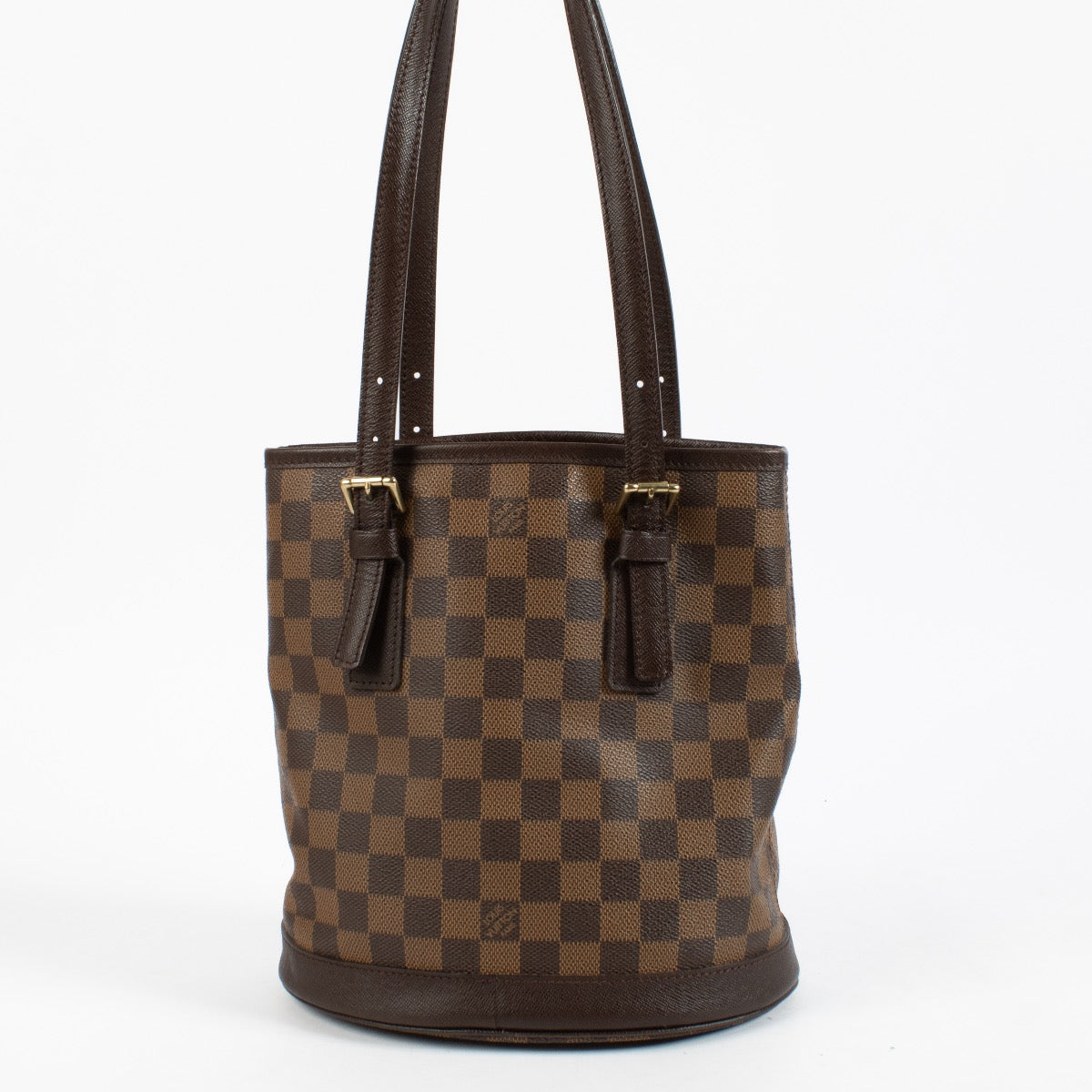 Shop 100% authentic secondhand Louis Vuitton Damier Ebene Marais Bucket Shoulder Bag on Labellov.com
