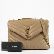 shop 100% authentic second hand Saint Laurent Beige Medium Loulou Bag on Labellov.com