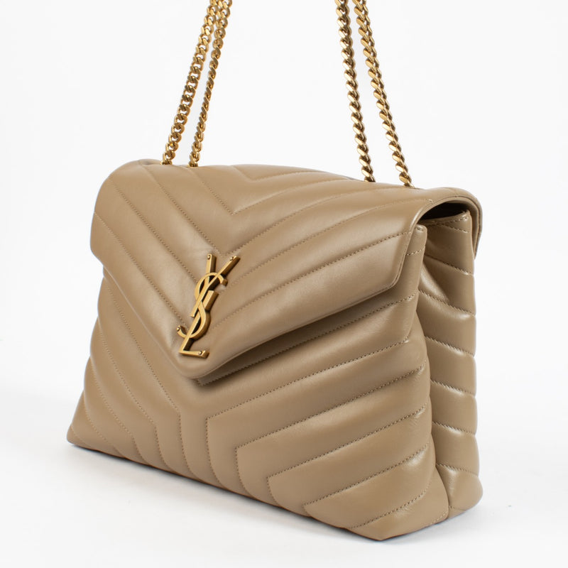 shop 100% authentic second hand Saint Laurent Beige Medium Loulou Bag on Labellov.com