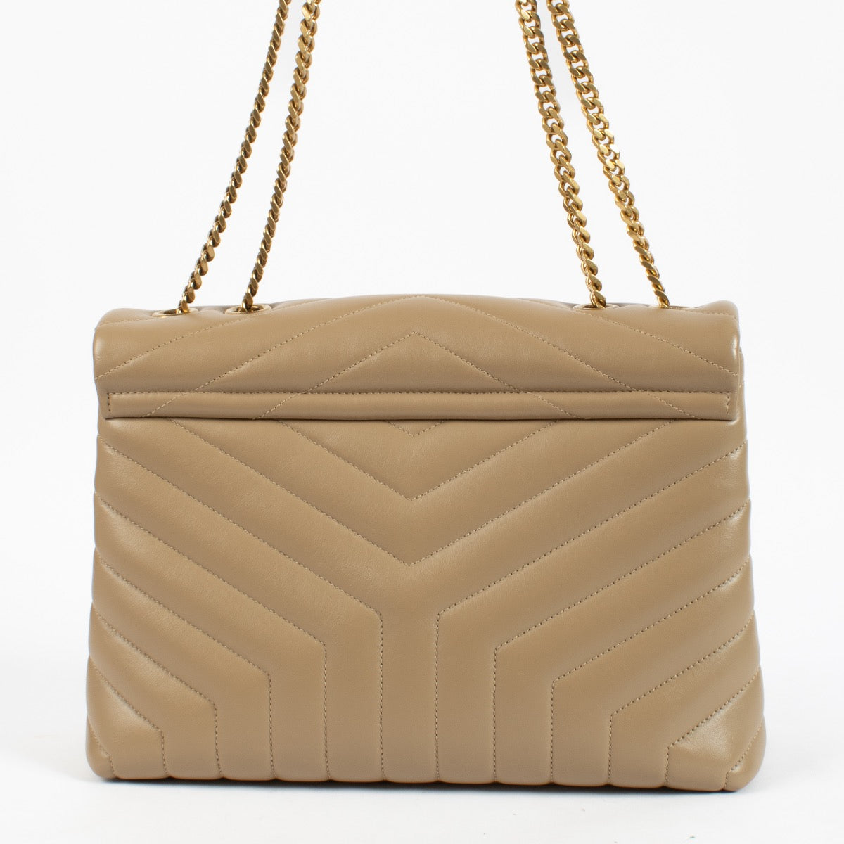 shop 100% authentic second hand Saint Laurent Beige Medium Loulou Bag on Labellov.com