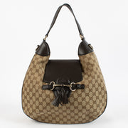 Shop 100% authentic secondhand Gucci GG Canvas Horsebit Hobo Bag on Labellov.com