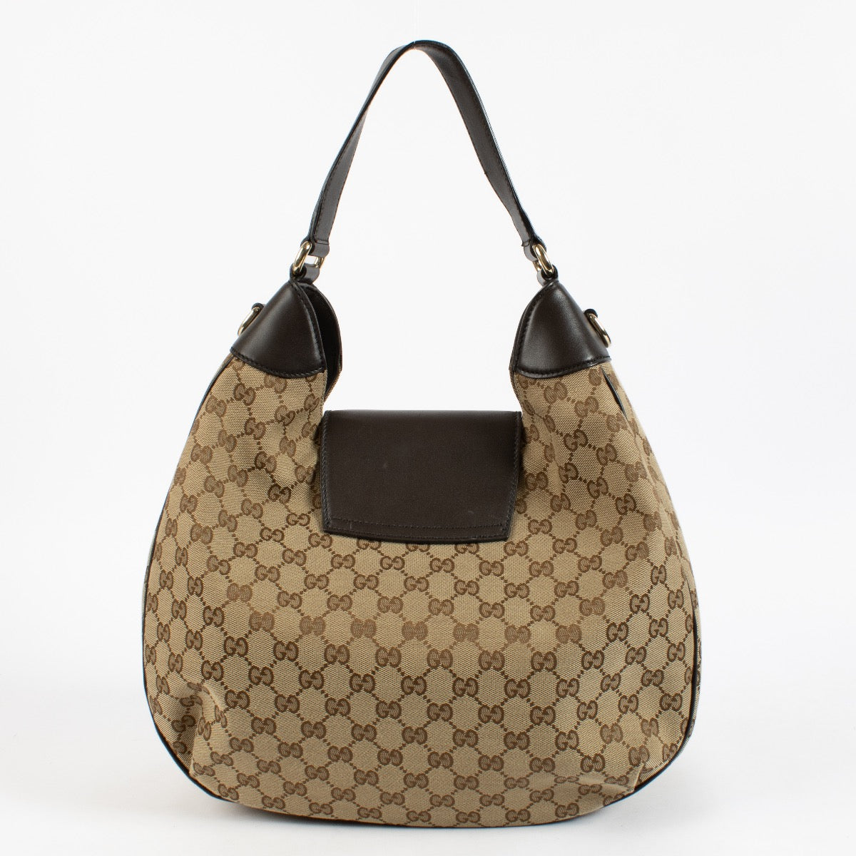 Shop 100% authentic secondhand Gucci GG Canvas Horsebit Hobo Bag on Labellov.com