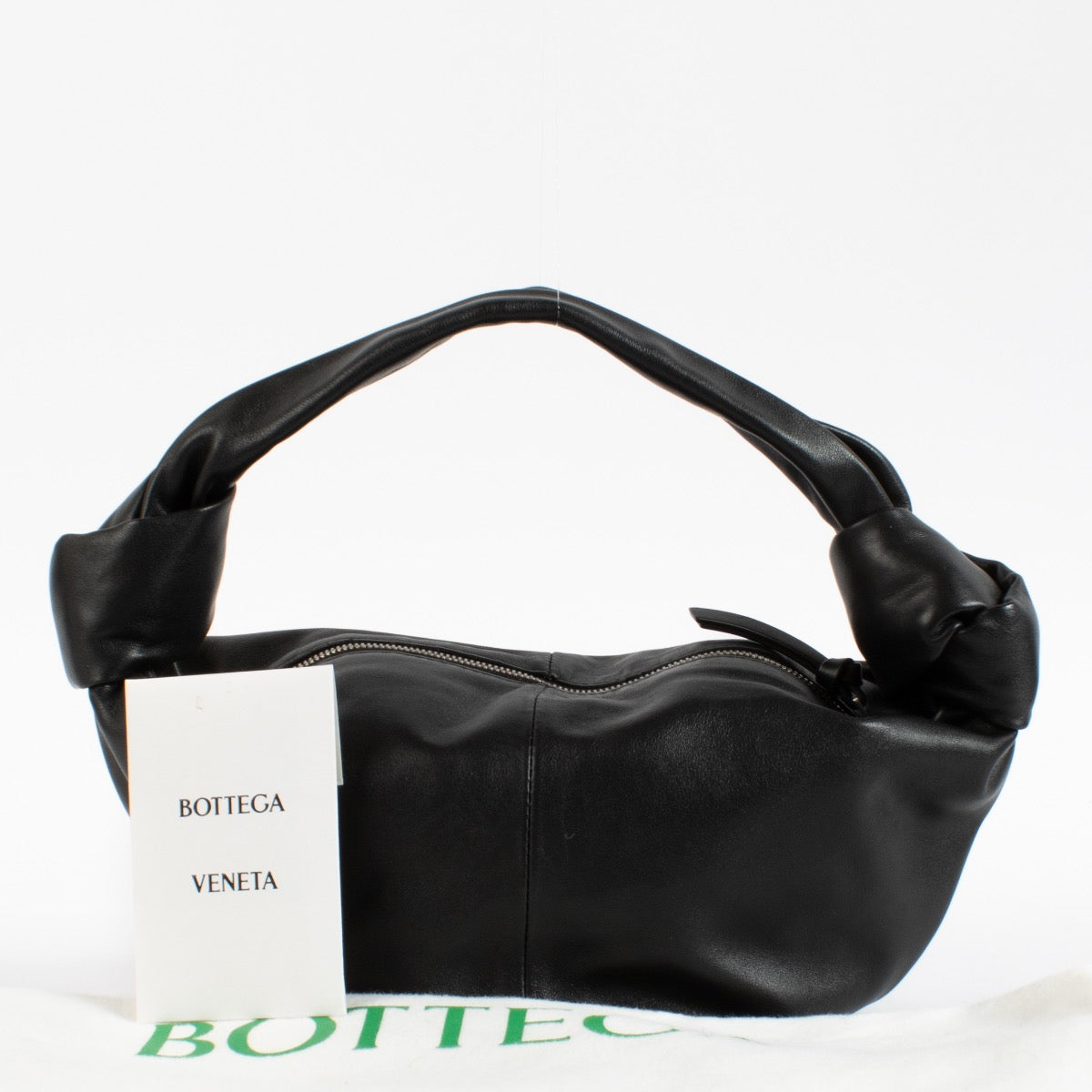 Shop 100% authentic secondhand Bottega Veneta Black Double Knot Bag on Labellov.com