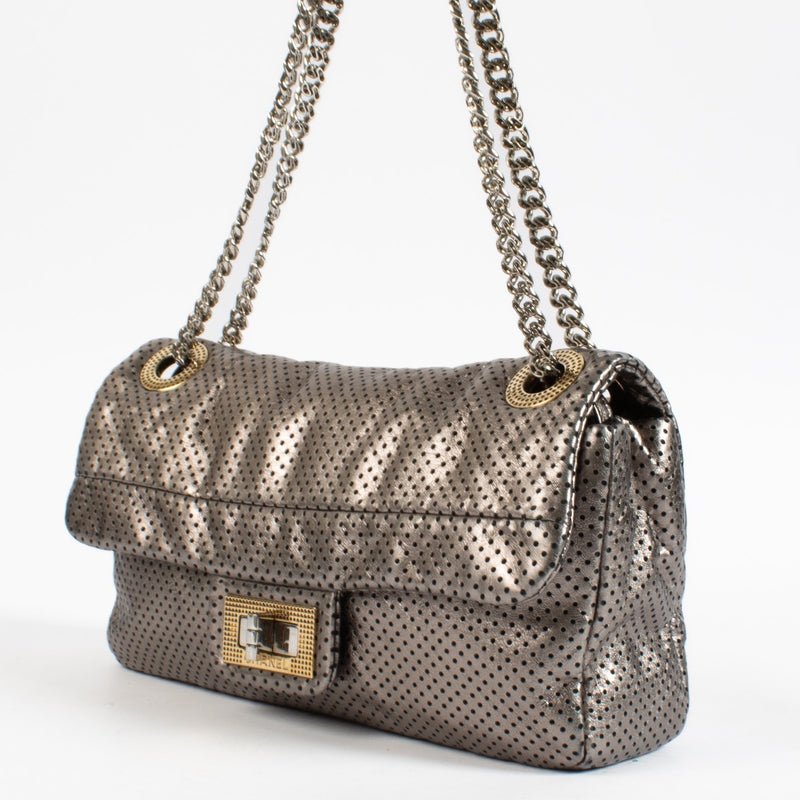 Shop 100% authentic second hand Chanel Metallic 2.55 Flap Bag on Labellov.com