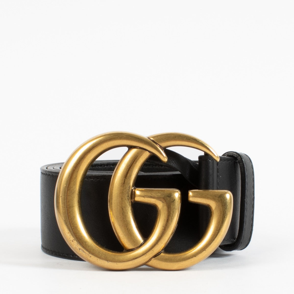 Shop 100% authentic second hand Gucci Black GG Marmont Belt on Labellov.com