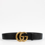 Shop 100% authentic second hand Gucci Black GG Marmont Belt on Labellov.com