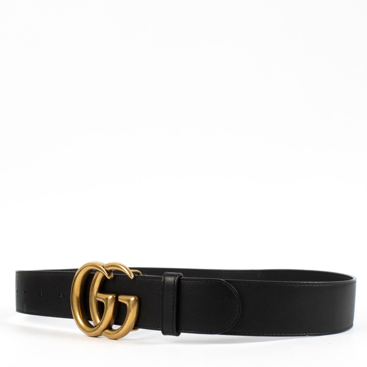Shop 100% authentic second hand Gucci Black GG Marmont Belt on Labellov.com