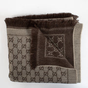 shop 100% authentic second hand Gucci Grey GG Scarf on Labellov.com