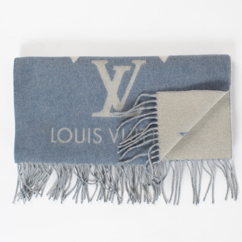 Louis Vuitton Blue Scarf