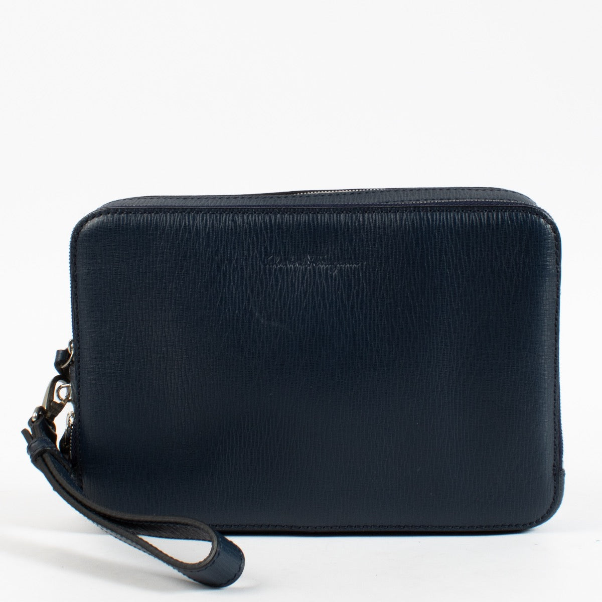 Shop 100% authentic second hand Ferragamo Blue Clutch on Labellov.com