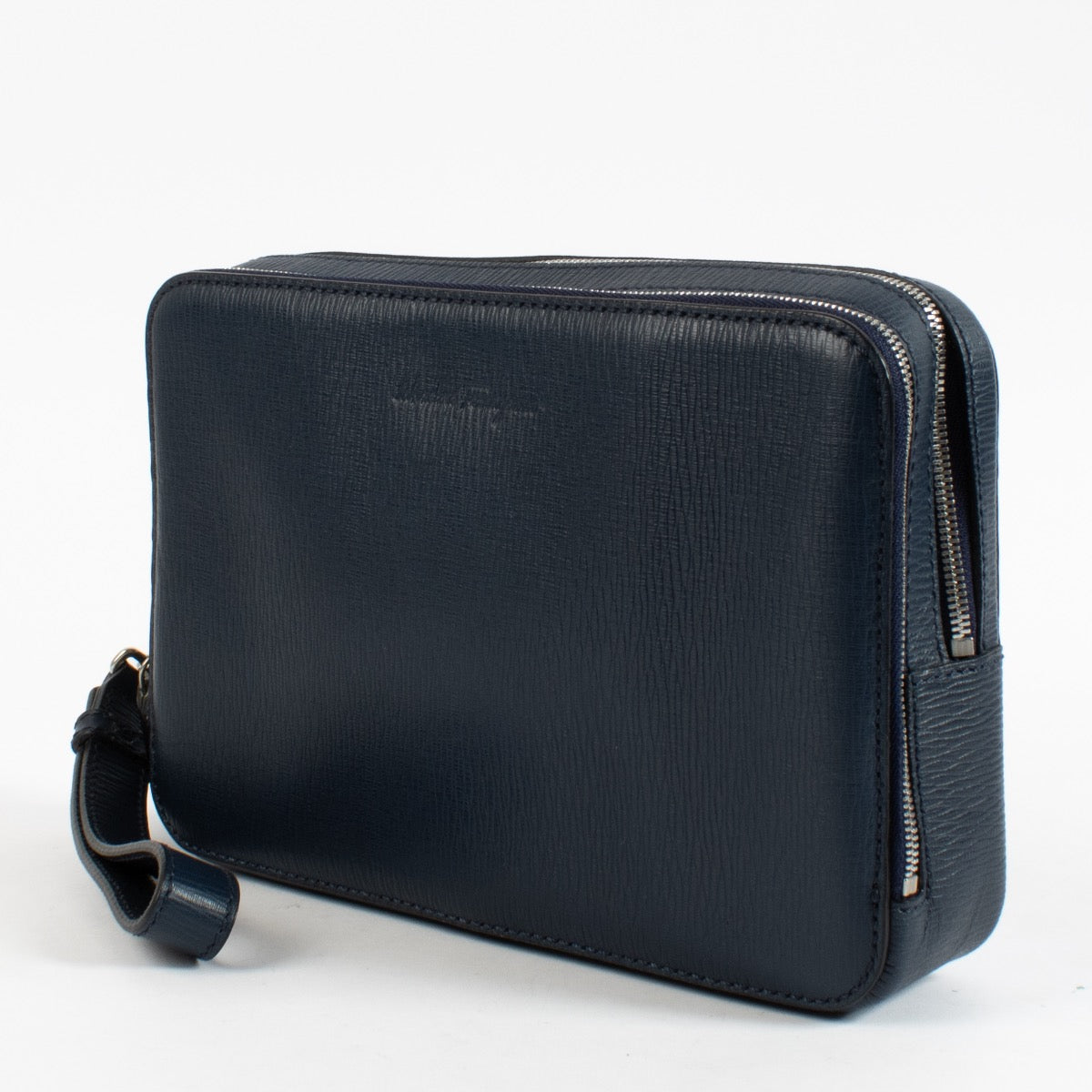 Shop 100% authentic second hand Ferragamo Blue Clutch on Labellov.com
