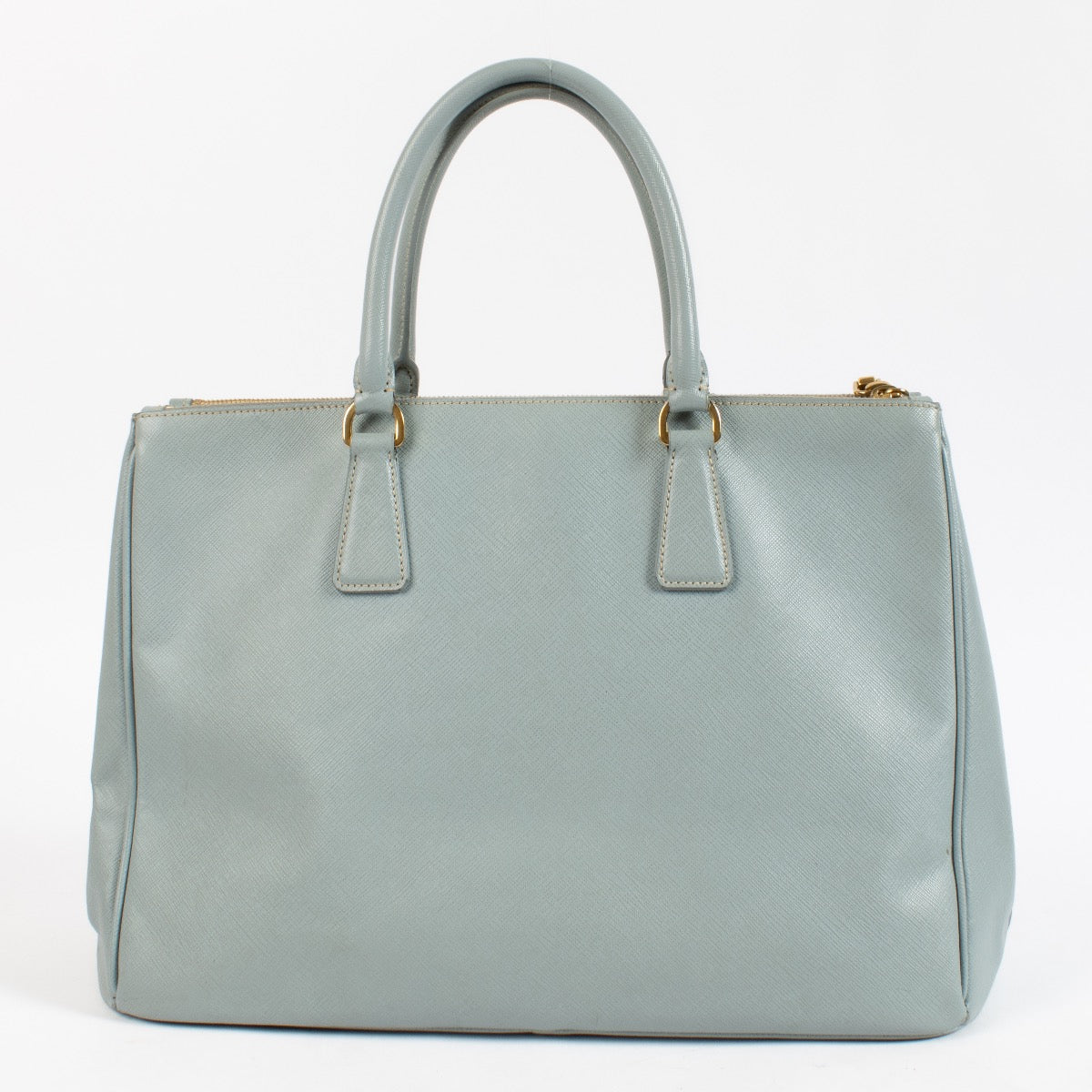Shop 100% authentic second hand Prada Blue Saffiano Large Galleria Top Handle Bag on Labellov.com