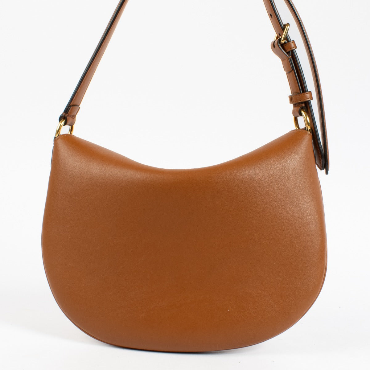 Fendi Brandy Vitello Grace Kleine Croissant Tas