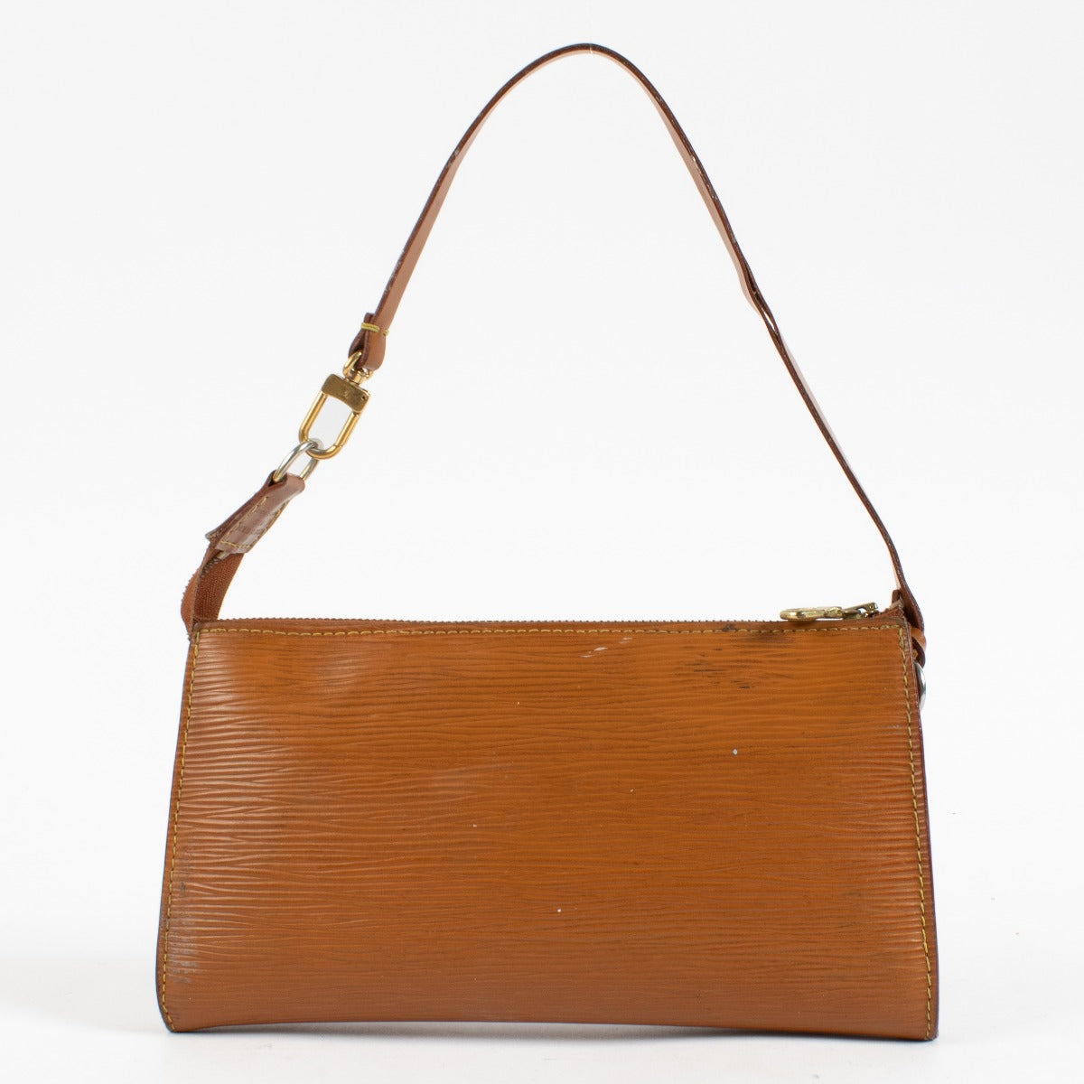 Louis Vuitton Pochette Accessoires en cuir Épi Cannelle