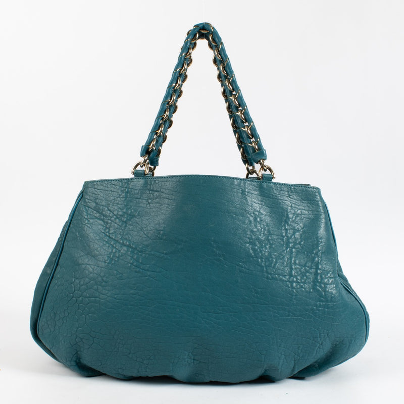 Sac Mia grand modèle bleu Fendi