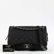 Shop 100% authentic second hand Chanel Black Large Casual Journey Flap Bag on Labellov.com