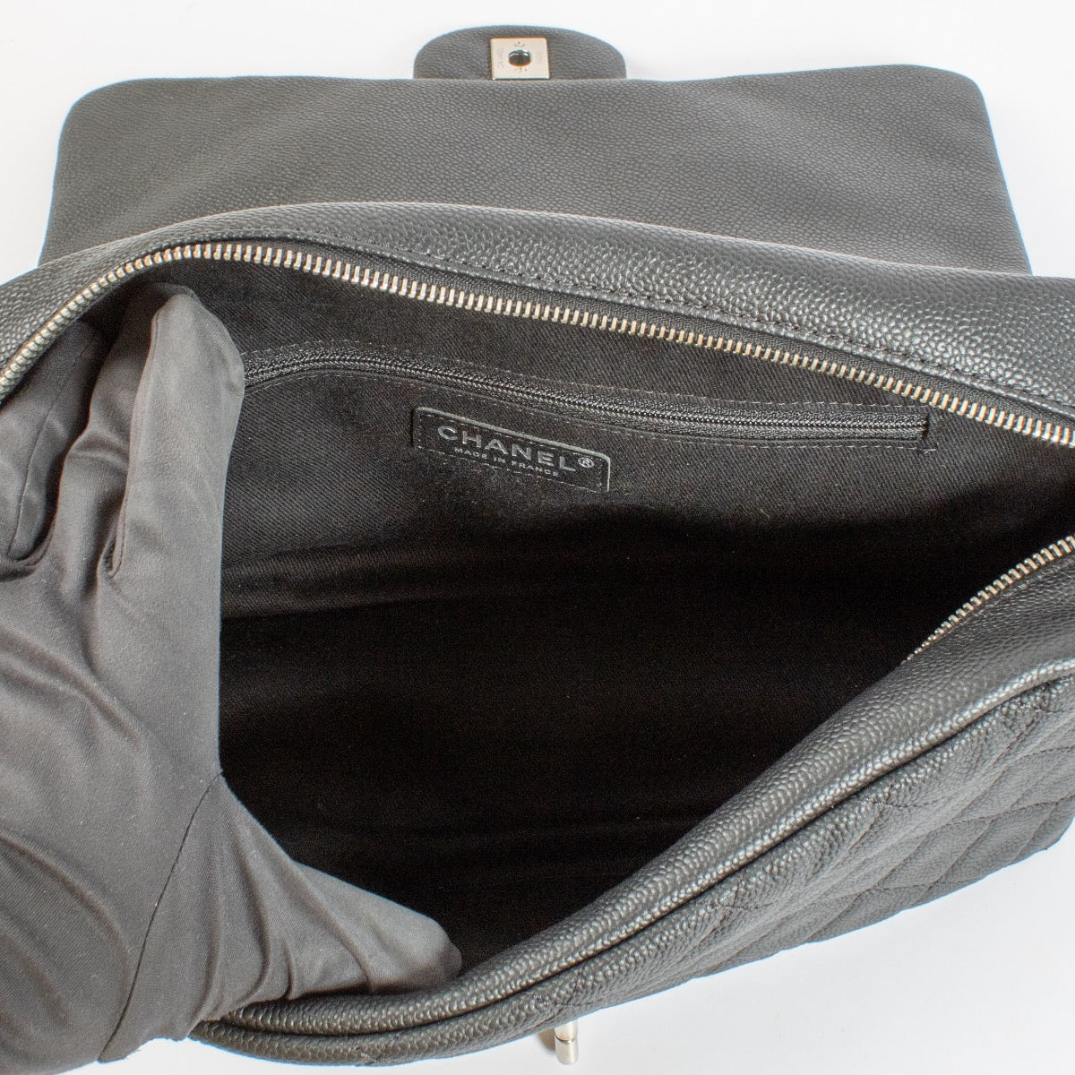 Shop 100% authentic second hand Chanel Black Large Casual Journey Flap Bag on Labellov.com