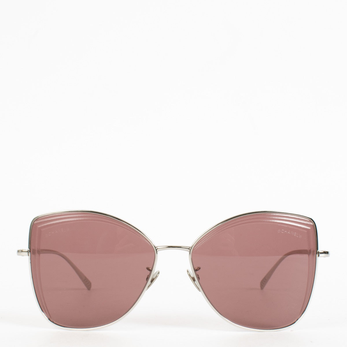 Authentic pre-loved Chanel Pink Sunglasses With Chain on Labellov.com