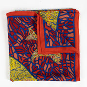 shop 100% authentic second hand Hermès La Légende Du Poisson Corail Cashmere 140 Shawl on Labellov.com