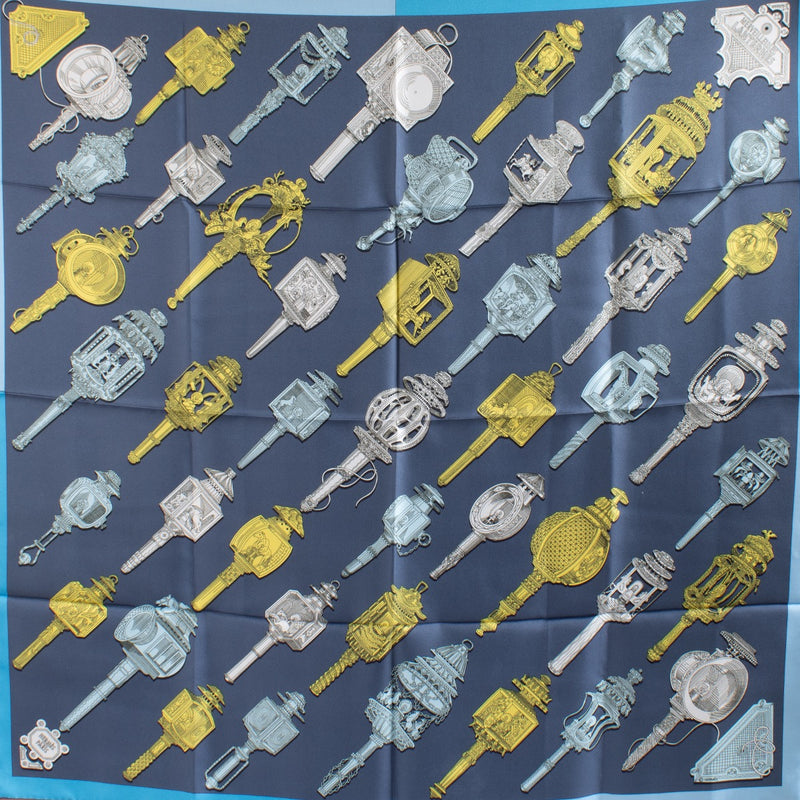 shop 100% authentic second hand Hermès Merveilleuses Lanternes Silk 90 Scarf on Labellov.com