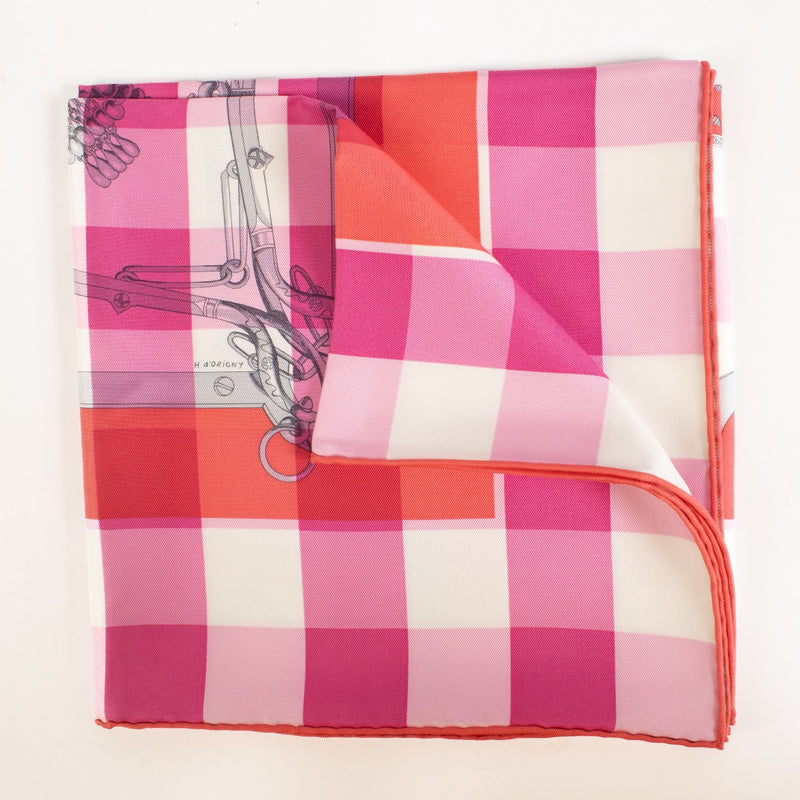 shop 100% authentic second hand Hermès Mors & Gourmettes Silk 90 Scarf on Labellov.com