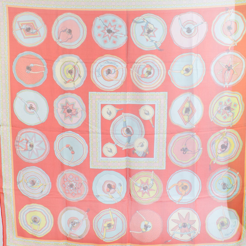shop 100% authentic second hand Hermès Belles Du Mexique Silk Mousseline 90 Scarf on Labellov.com