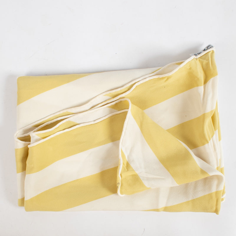 shop 100% authentic second hand Hermès Yellow/White Losange Silk Scarf on Labellov.com