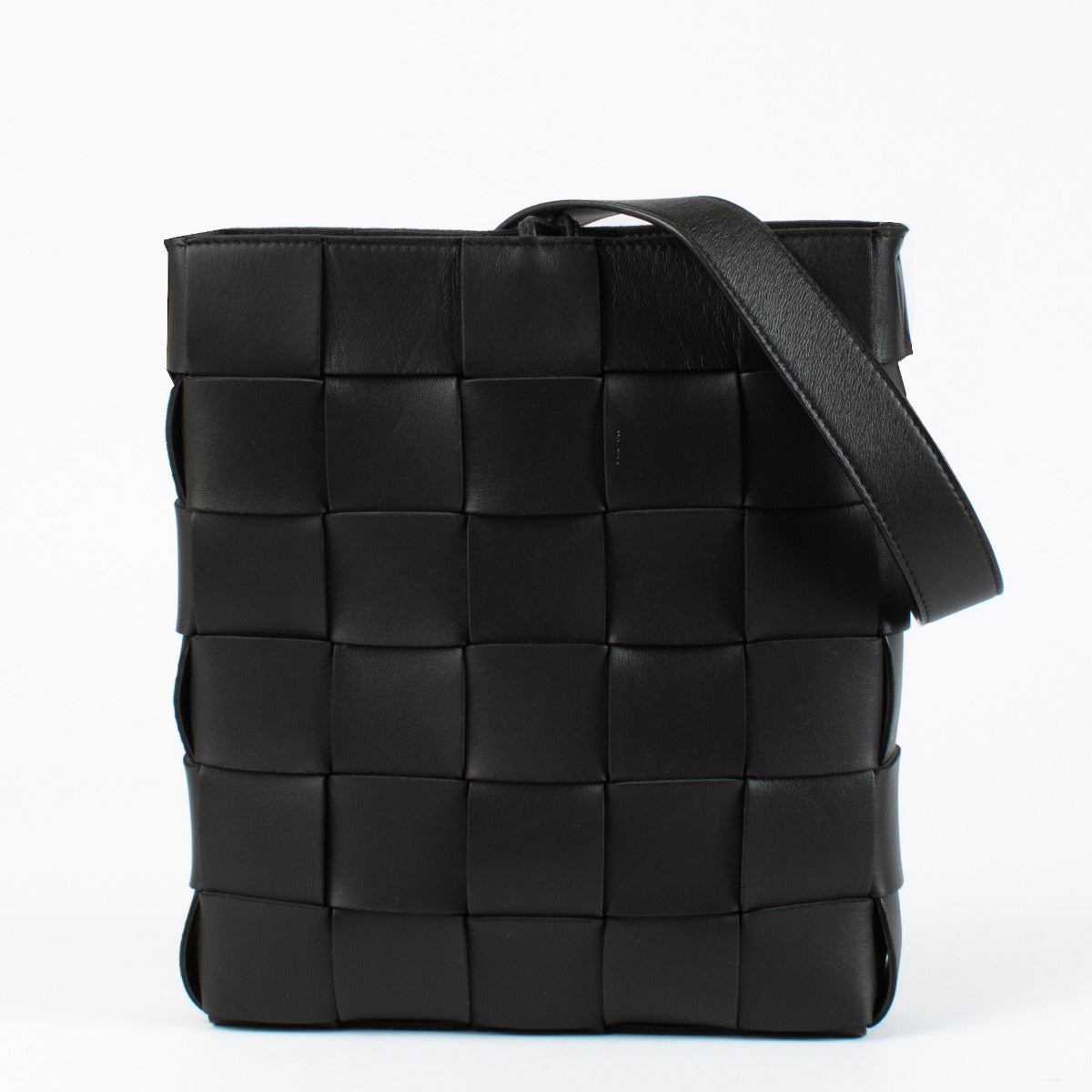 Bottega Veneta Black Intrecciato Bag