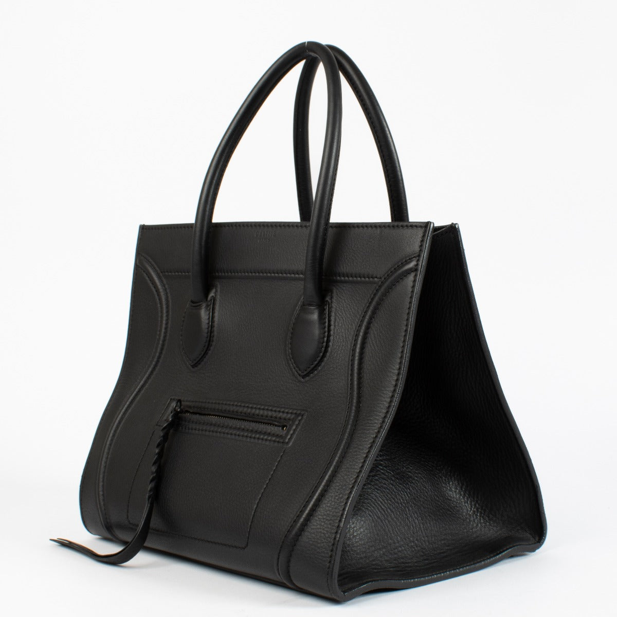 Authentic preloved Celine All Black Medium Luggage Phantom on Labellov.com