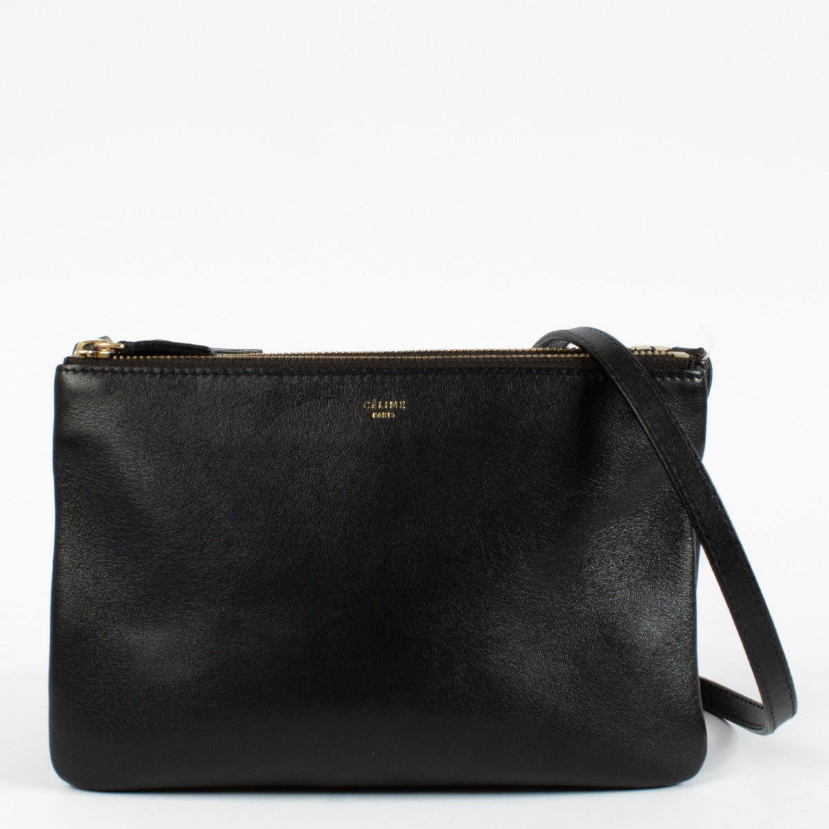 Authentic preloved Celine Black Trio Bag on Labellov.com
