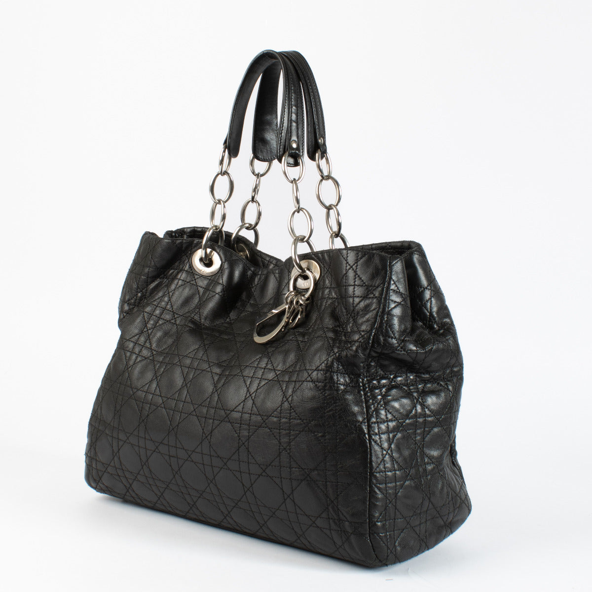 Cabas Lady Dior Souple Noir Christian Dior