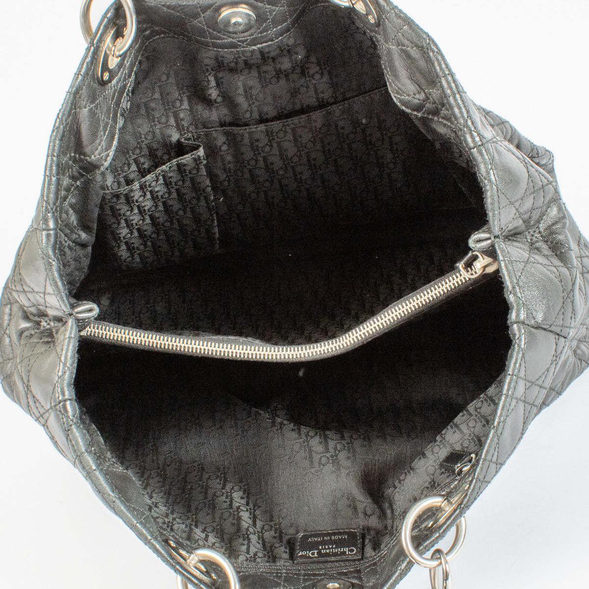 Cabas Lady Dior Souple Noir Christian Dior