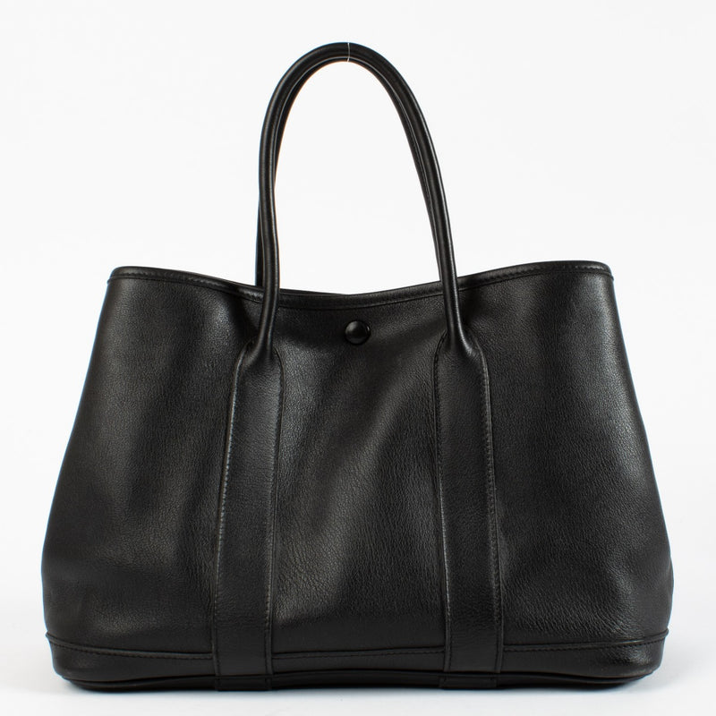 Authentic preloved Hermès Twilly Garden Party 30 Black Swift on Labellov.com