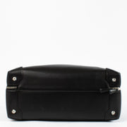 Authentic pre-loved Hermès Maxibox Black Leather PHW on Labellov.com