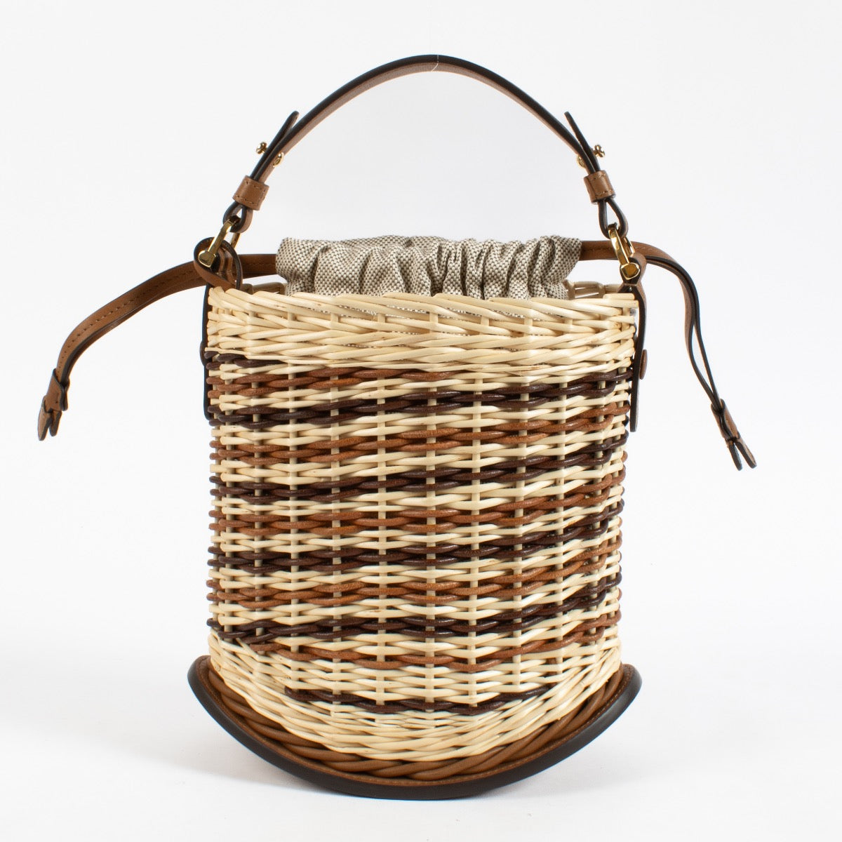 Authentic Delvaux Pin Osier Mini Bucket on Labellov.com