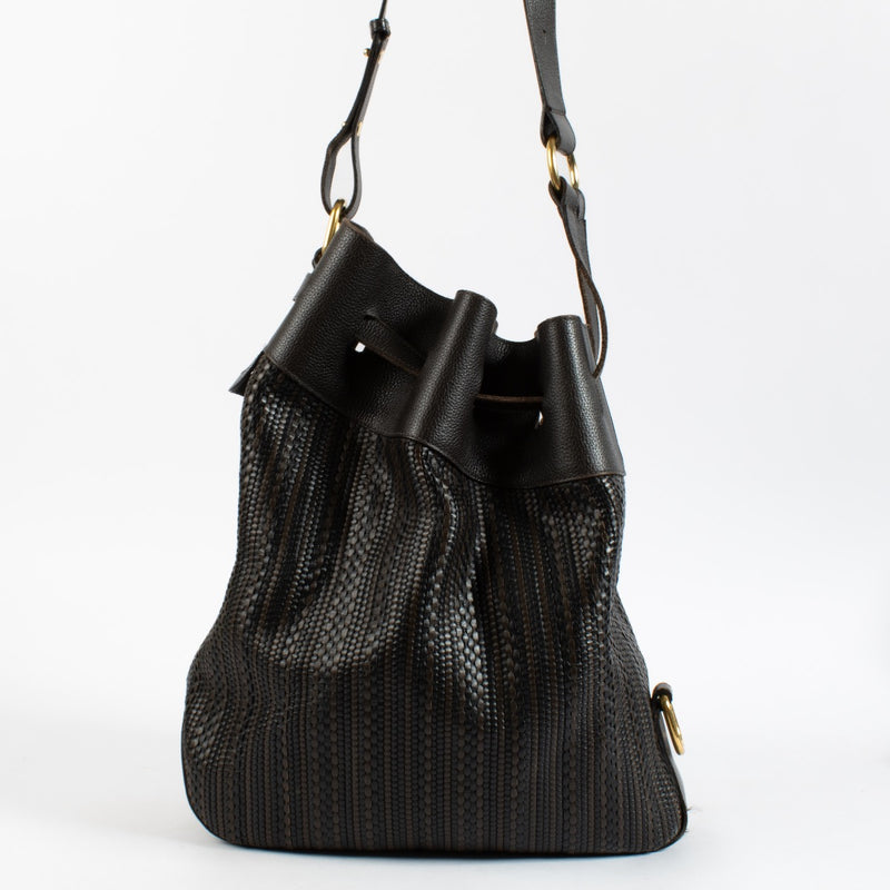Shop 100% authentic second hand Delvaux Brown Catogan Bag on Labellov.com