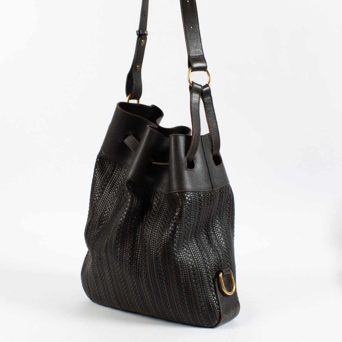 Shop 100% authentic second hand Delvaux Brown Catogan Bag on Labellov.com