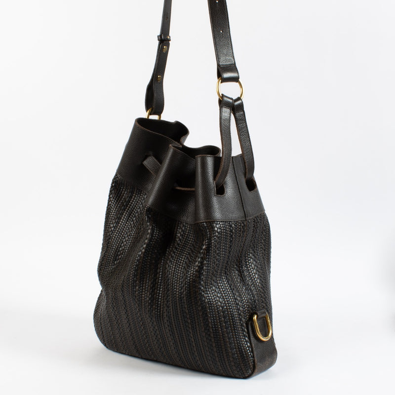 Shop 100% authentic second hand Delvaux Brown Catogan Bag on Labellov.com