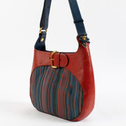 Shop authentic Delvaux Multicolor Toile de Cuir Chardonnay Bag on www.labellov.com