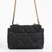 Authentic Second Hand Chanel Tweed Medium Chanel 19 Bag on Labellov.com