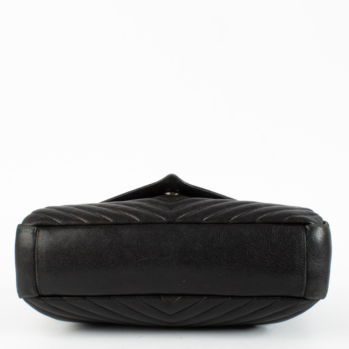 Authentic Second Hand Saint Laurent Black Large College Bag on Labellov.com