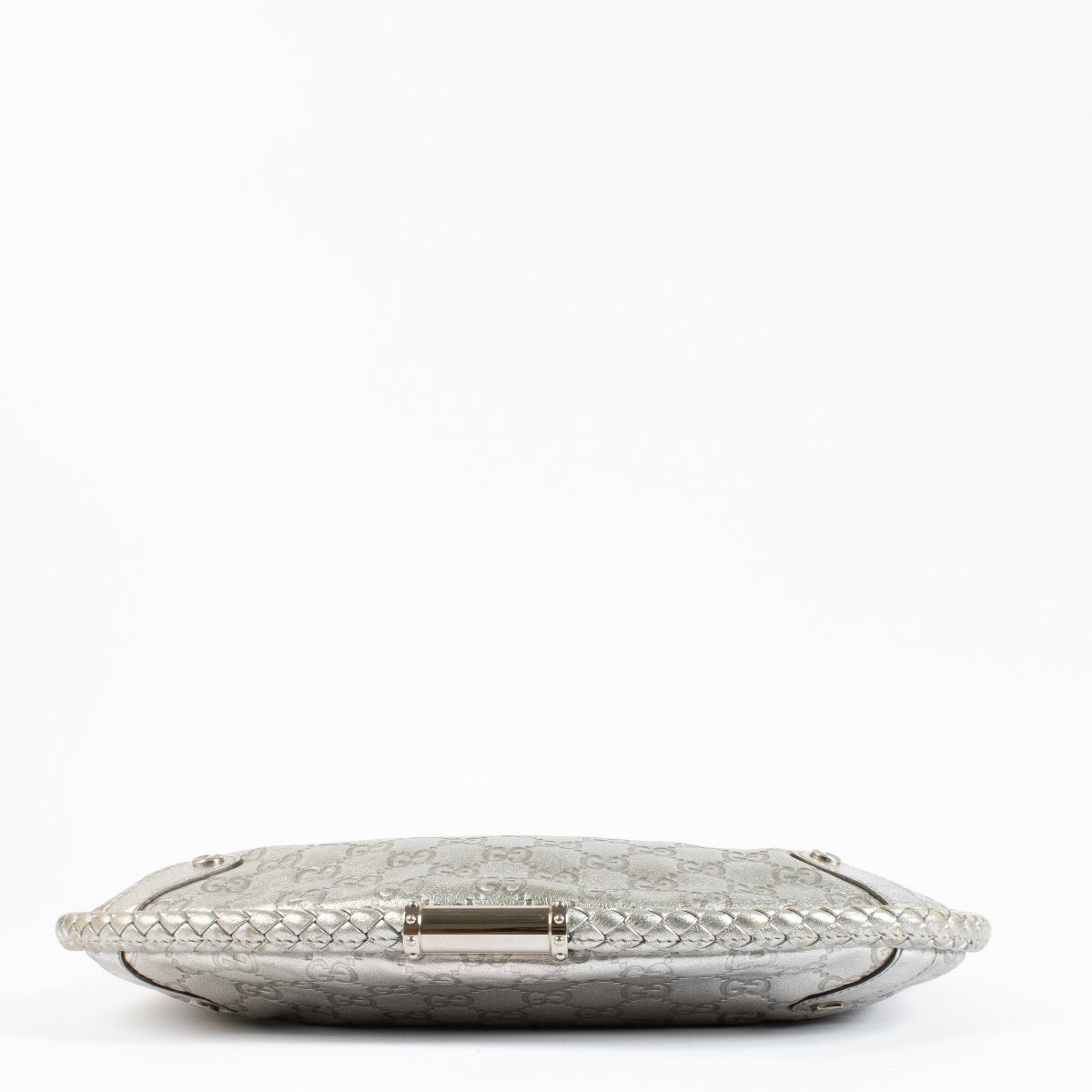 shop 100% authentic second hand Gucci Silver Guccissima Leather Britt Tassel Hobo Bag on Labellov.com