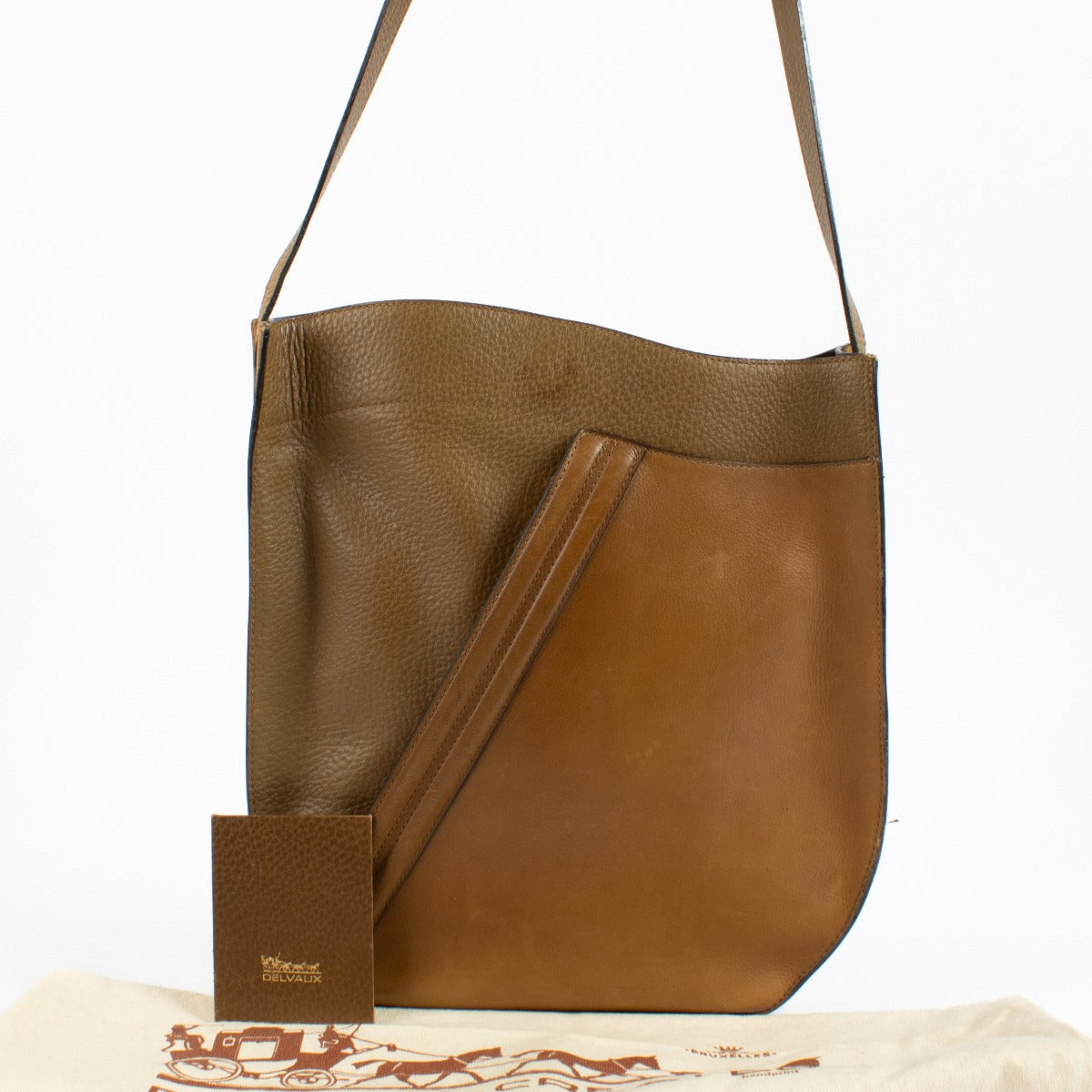 Delvaux Brown Vintage Crossbody Bag