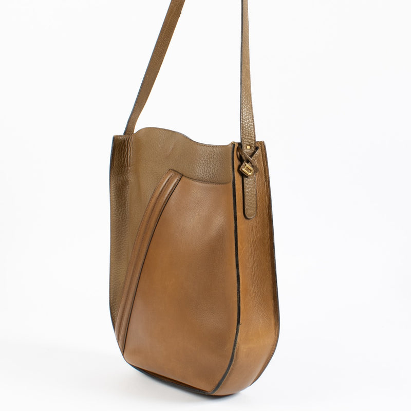 Delvaux Brown Vintage Crossbody Bag