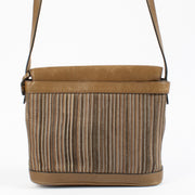 Shop authentic Delvaux Beige Toile De Cuir Crossbody bag on www.labellov.com