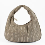 Shop 100% authentic second hand Bottega Veneta Taupe Python Hobo Bag on Labellov.com