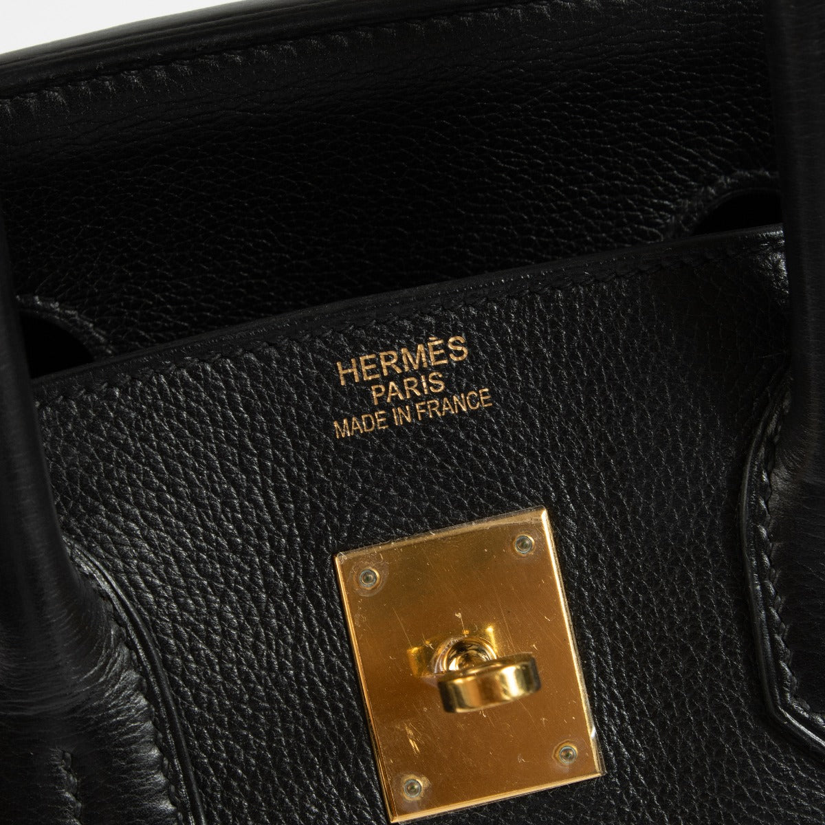 Hermès Birkin 35 Black Evergrain GHW